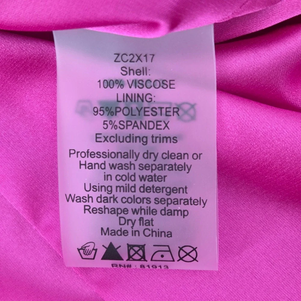 Plenty by Tracy Reese Bare Scarf Halter Maxi S‎ Pink Rose Ombre Dress Formal